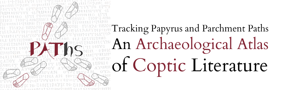 Tracking Papyrus and Parchment Paths. An Archaeological Atlas of Coptic Literature. Literary Texts in their Geographical Context: Production, Copying, Usage, Dissemination and Preservation